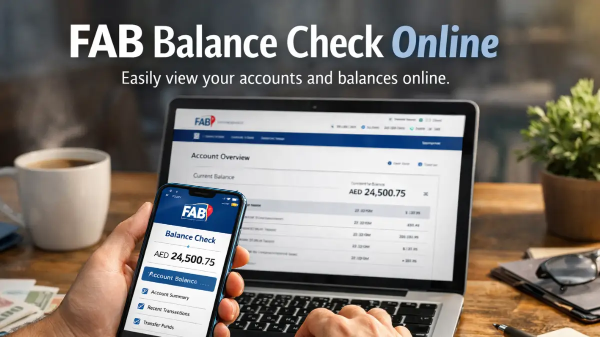 FAB Balance Check Online | Quick & Simple Ways to Follow in 2026