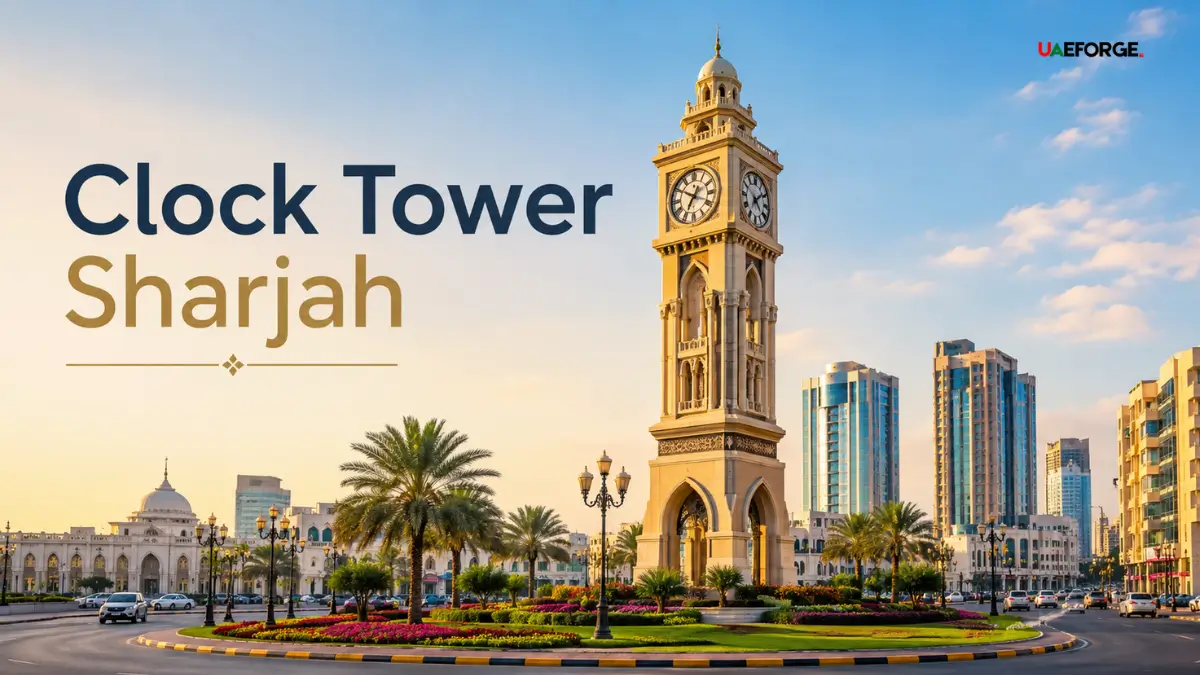 Clock Tower Sharjah | Explore Most Iconic Landmark